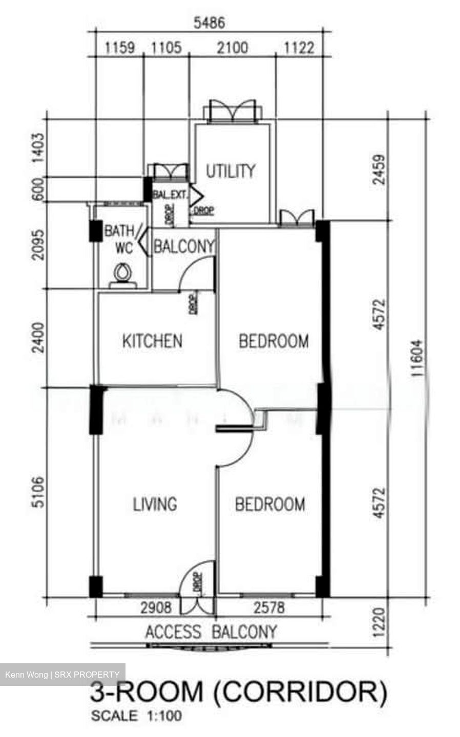 Blk 9 Selegie House (Central Area), HDB 3 Rooms #592949891